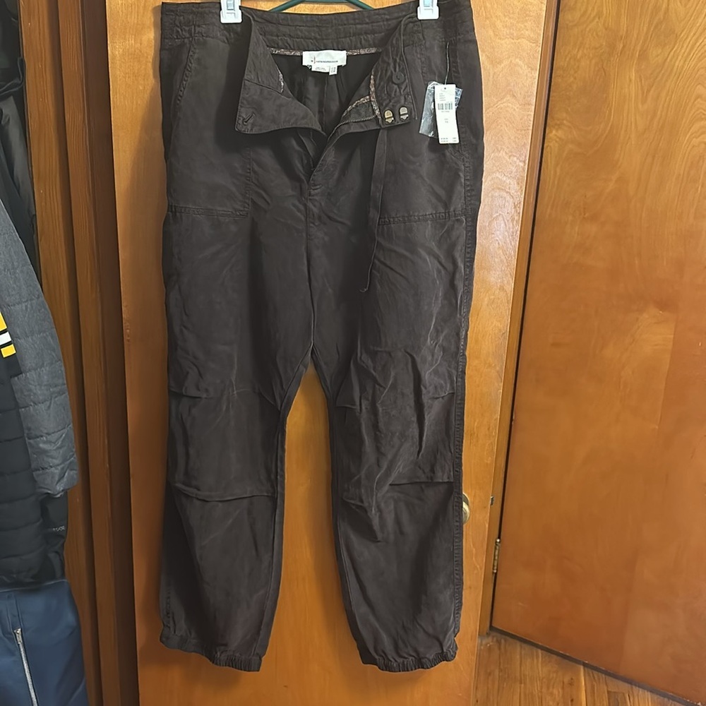 Anthropologie high waisted joggers